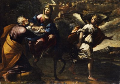 The Flight into Egypt by Giovanni Andrea Donducci